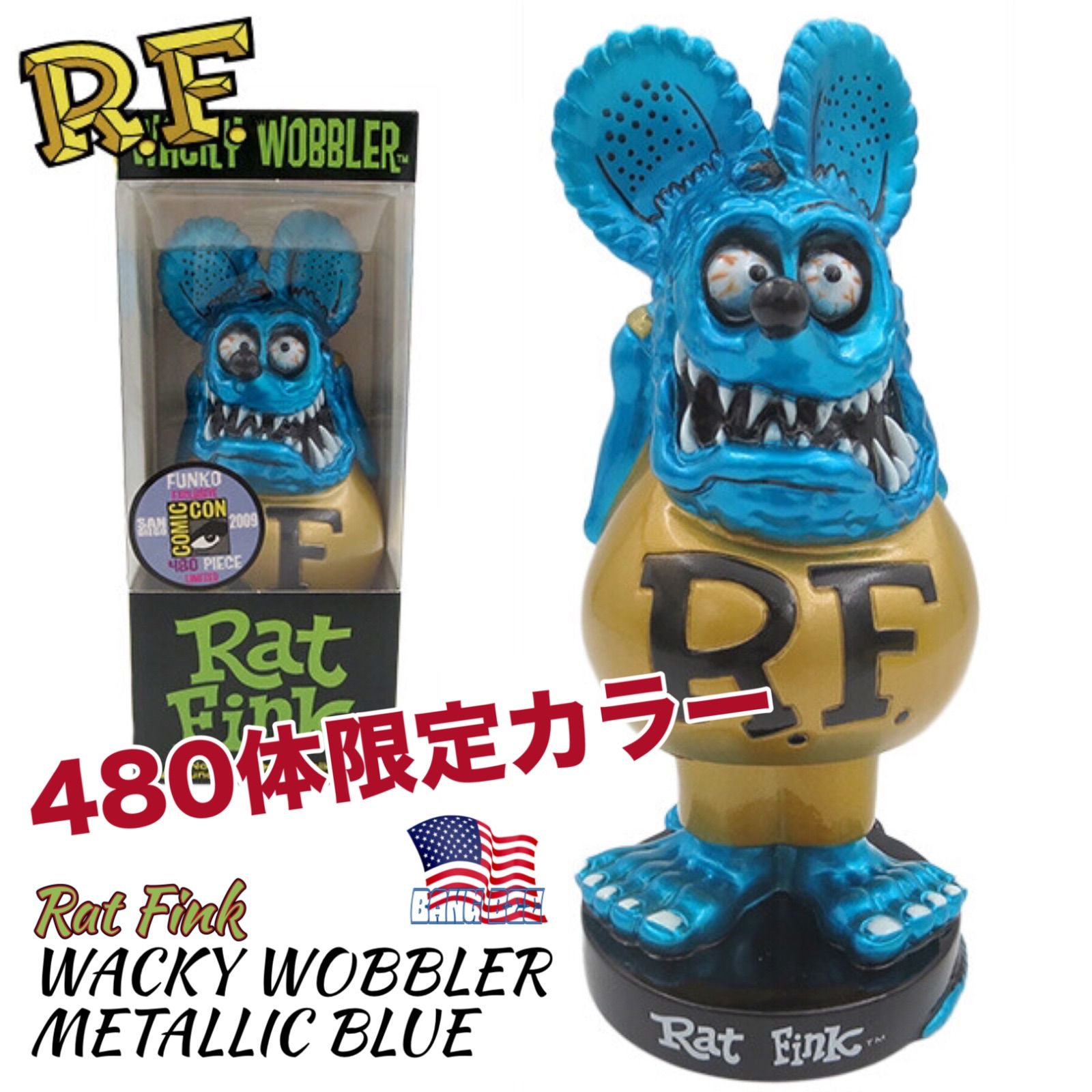 新品【480体限定カラー】🇺🇸 RatFink FUNKO ファンコ社 ラット