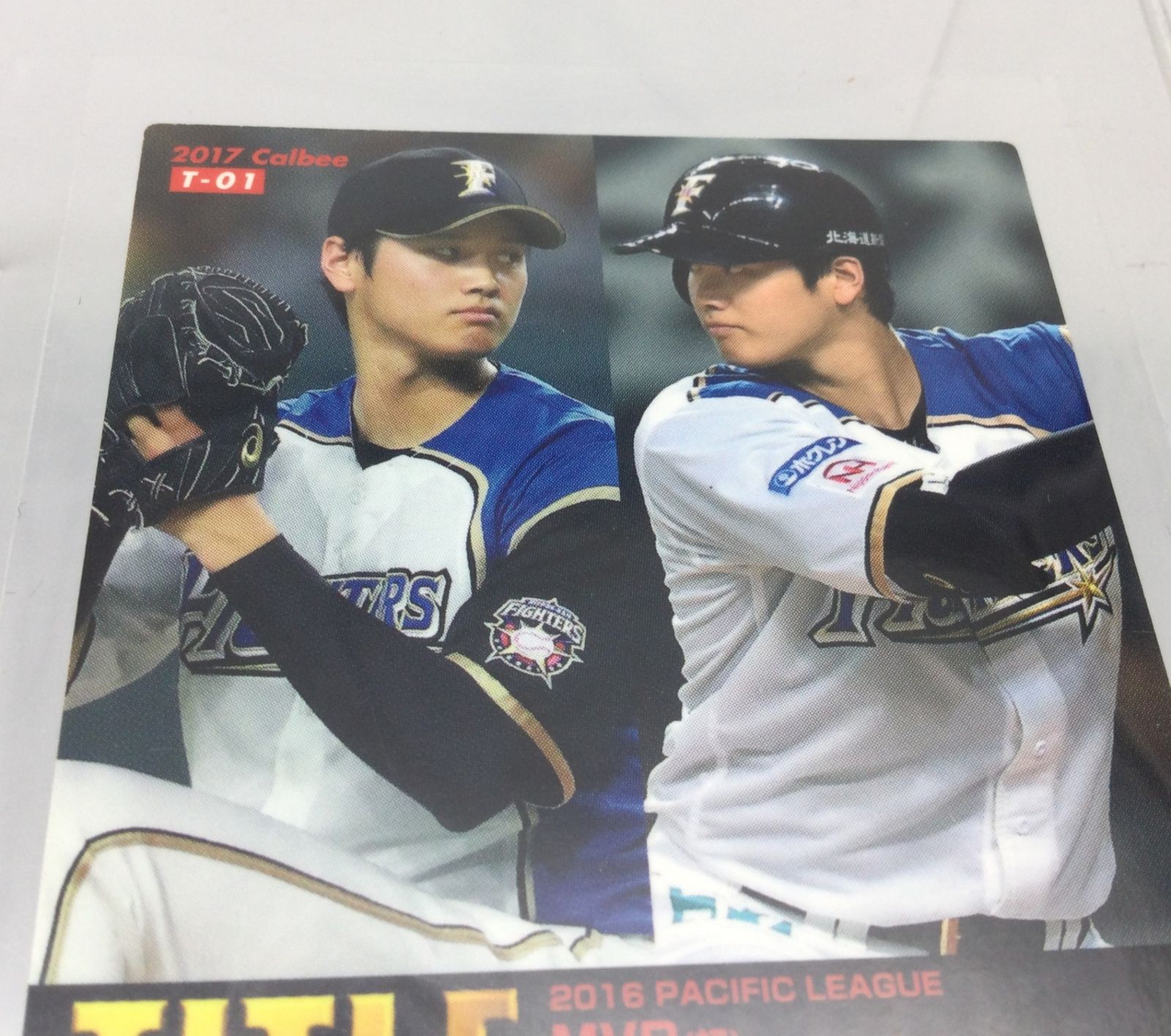 5411 【MVP初受賞】2017 カルビー プロ野球チップス TITLE HOLDER T-01