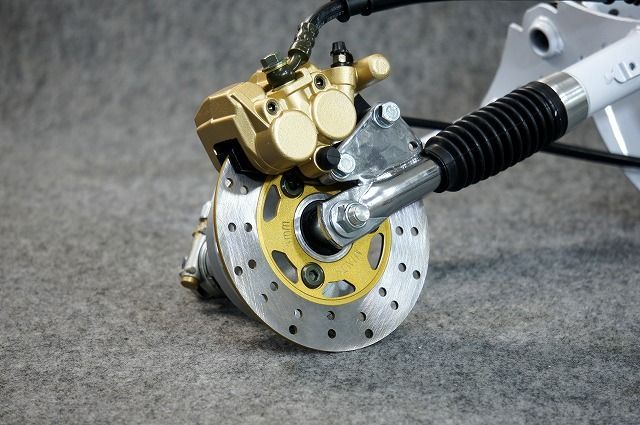 モンキー用 5cmローダウン＆ディスク付 純正タイプフロントフォーク