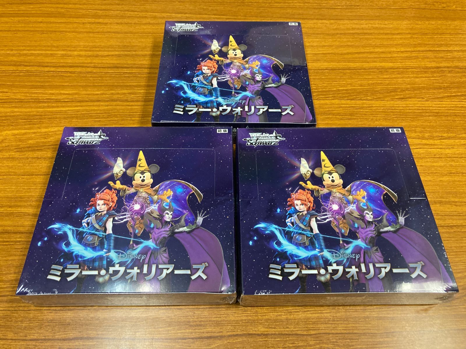 ミラー・ウォリアーズ 5BOXヴァイスシュヴァルツ Disneyミラー