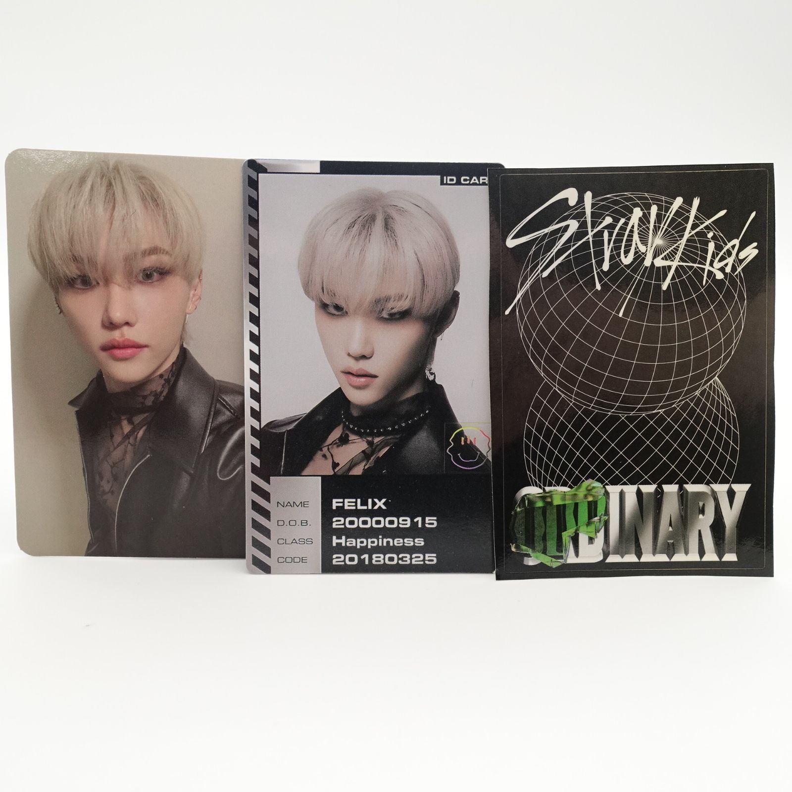StrayKids oddinary トレカ 3枚セット フィリックス スッテカー付き