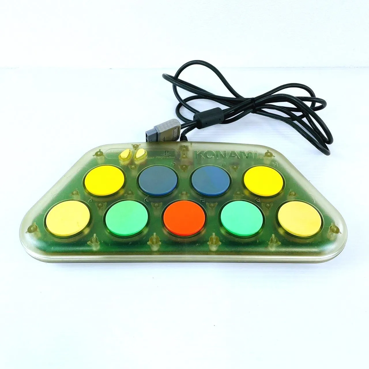 比較的美品 ポップンミュージック コントローラー 静音化他改造 PS専用