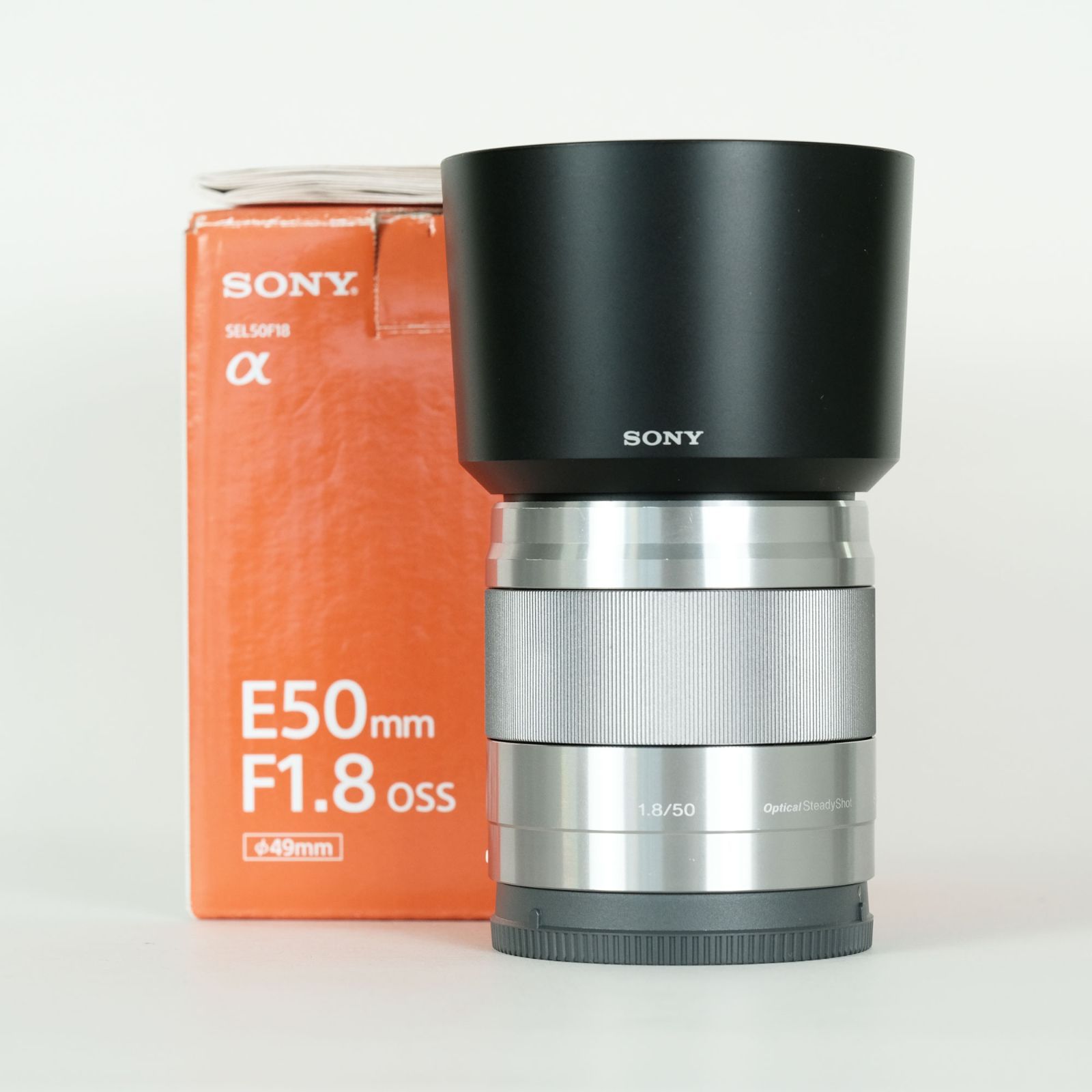 SONY SEL50F18 シルバー: αEマウント 単焦点 50mm f1.8 【公式通販】