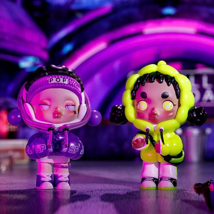 バラ売り カスタムボールペン フィギュア ポップマート スカルパンダ