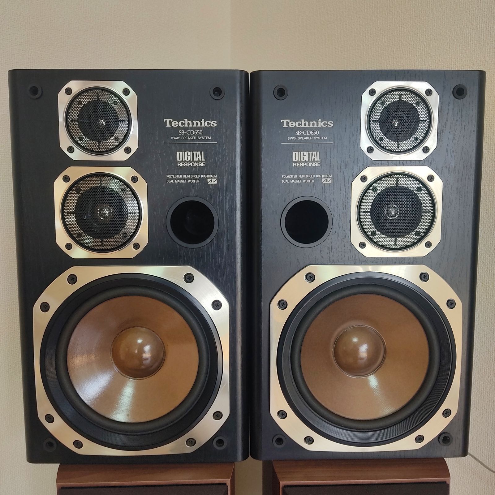 完動美品】TECHNICS SB-CD650 3ウェイスピーカー テクニクス - メルカリ