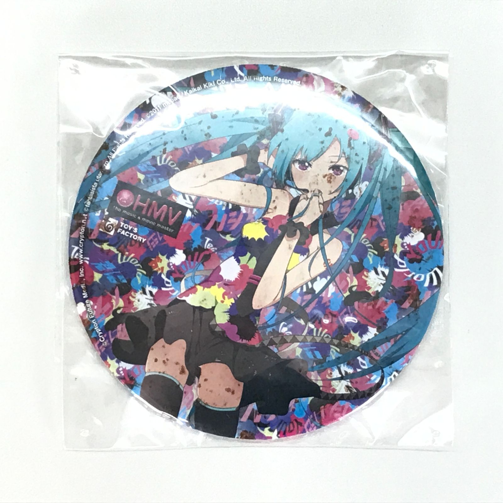 □初音ミク Tell Your World 缶バッジ HMV限定 非売品 劣化あり - メルカリ