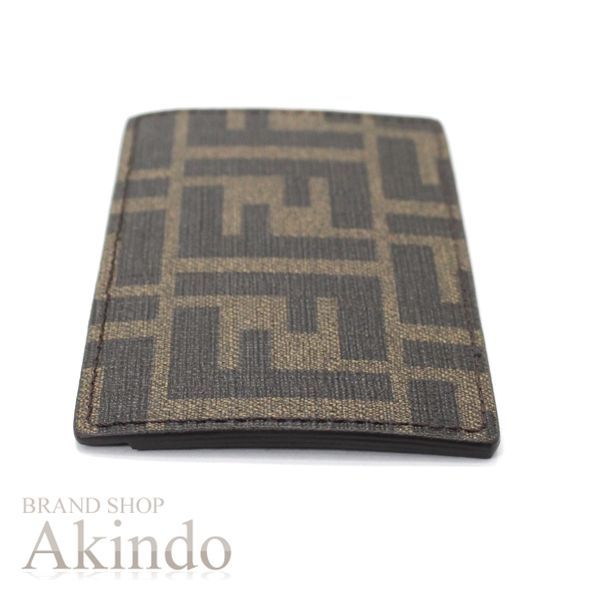 新品未使用】FENDI フェンディ カードケース パスケース ズッカ柄