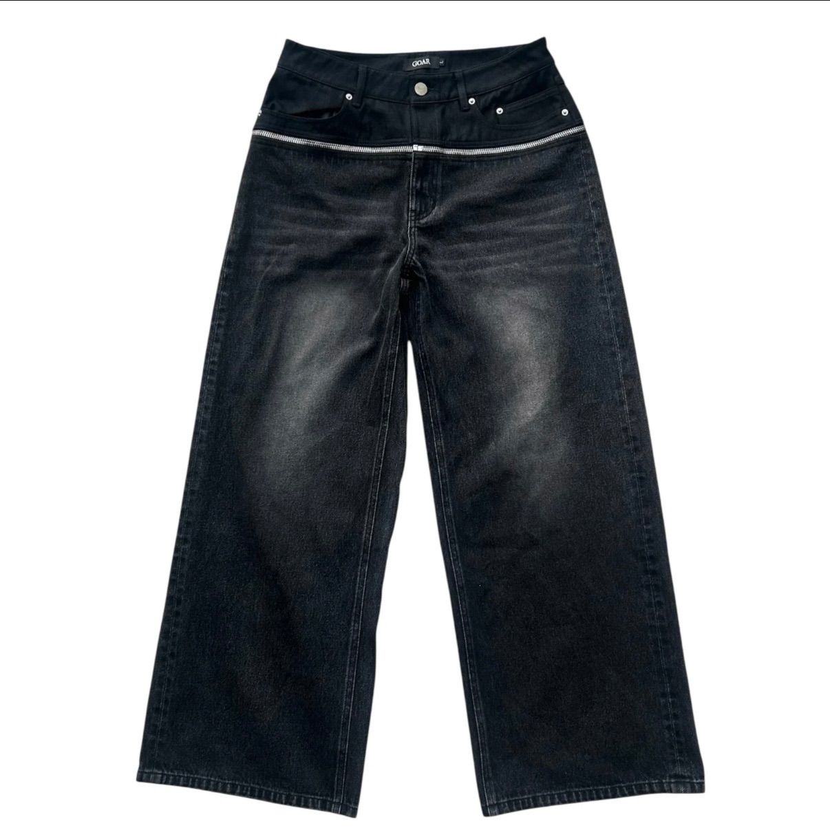 GOAR.ARCHIVE ZIPPER WAIST DENIM - メルカリ