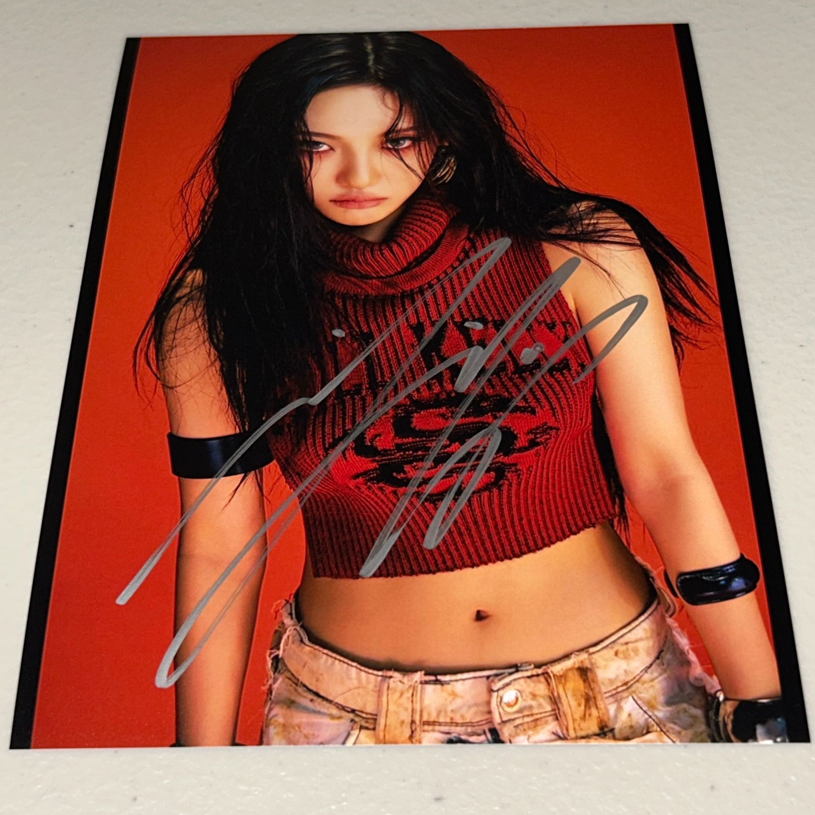 専用＠aespa 直筆サイン「Dirty Work」スチール写真(2Lサイズ) - メルカリ