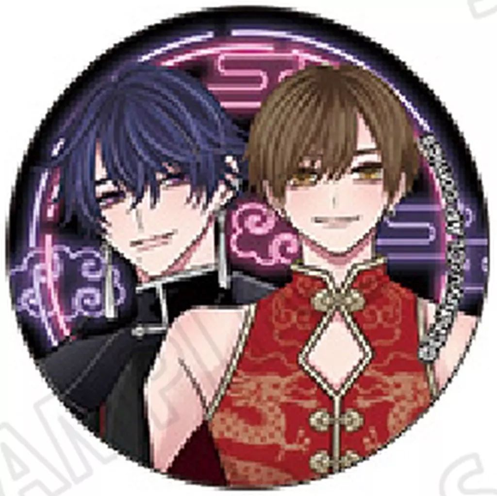 桐ヶ谷 悠然 缶バッジ こんなの運命じゃないから勘違いしないで