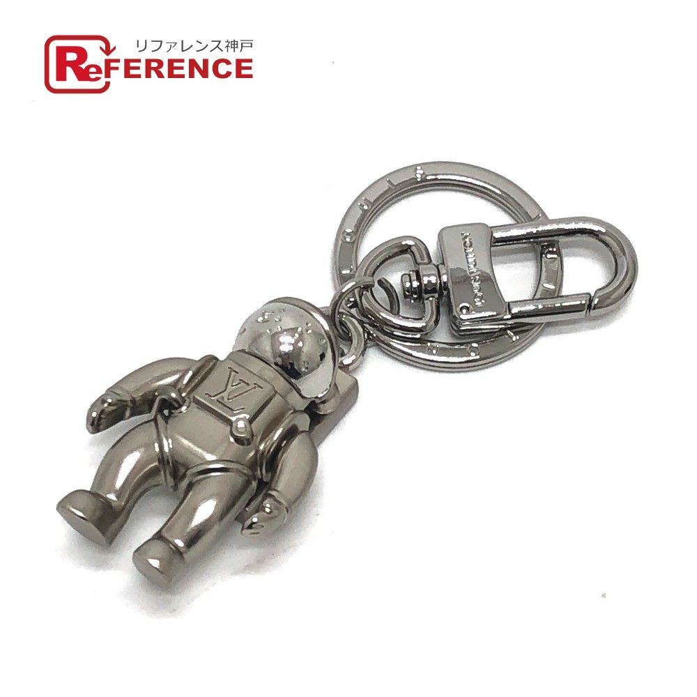 ルィヴィトン トラベルキー ポルトクレ キーホルダー シルバー 保存袋