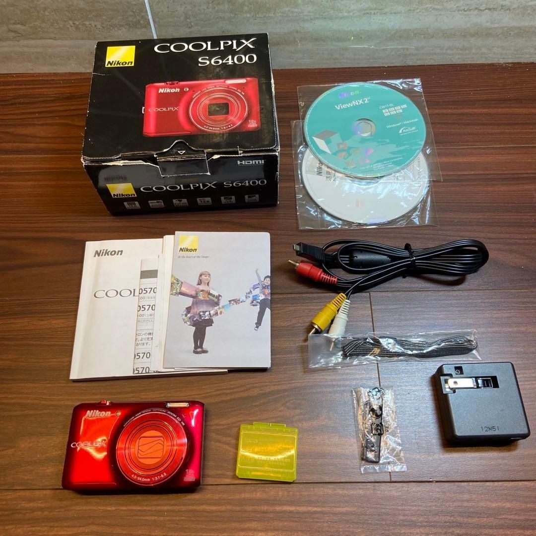 Nikon COOLPIX S6400 デジカメ 4628 - メルカリ