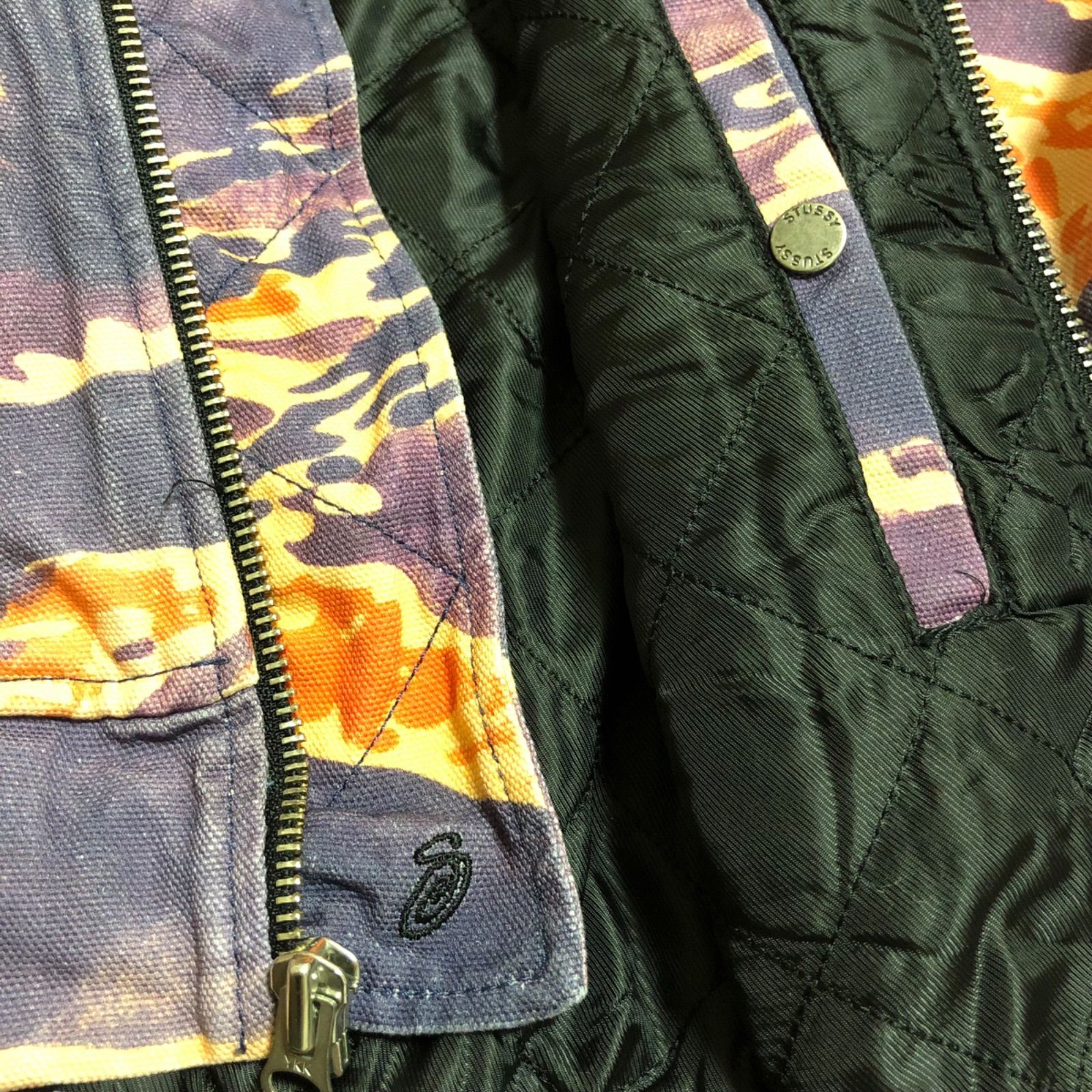 ステューシー STUSSY ×LUCIEN SMITH/22AW/TIGRIS CANVAS BOMBER JACKET