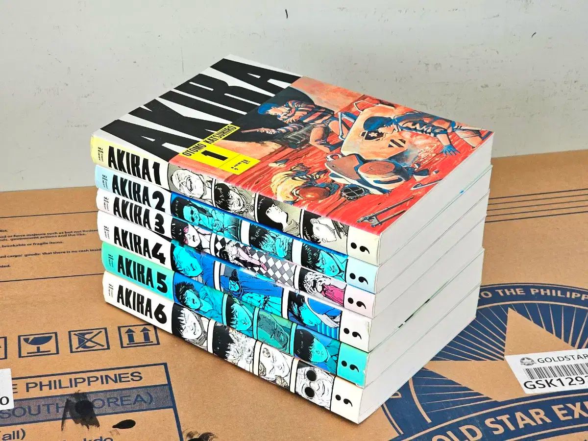 AKIRA 1〜6巻 全巻セット 大友克洋 アキラ AKIRA 全6巻完結セット(KC