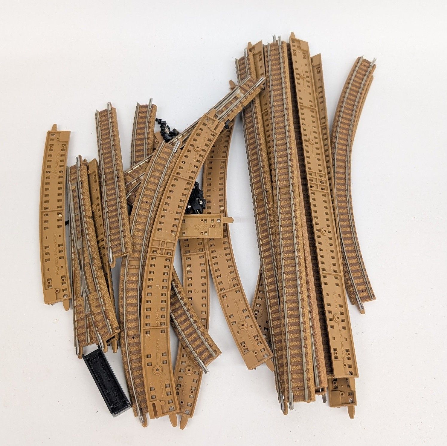 鉄道模型用 ジオラマ 解体品 部品 ジャンク 建物等 大量セット TOMIX