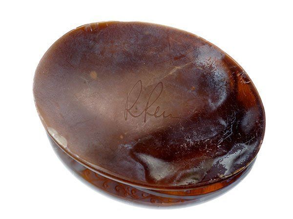 ジュエリー極】ラファエレ・ペルニーチェ作 妖艶な女性像 シェルカメオ