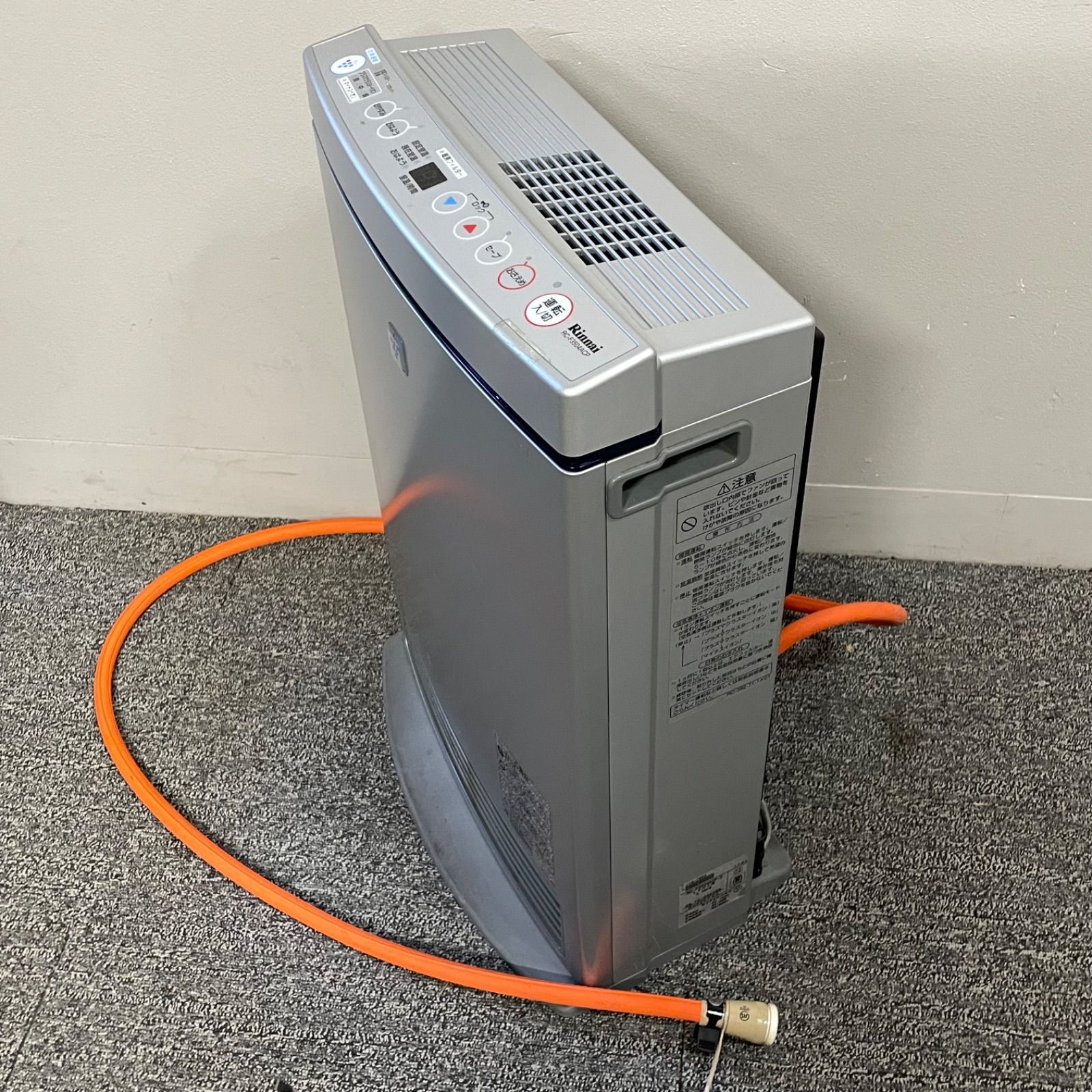 リンナイ LPガス用 ガスファンヒーター RC-F3504ACP-2 空気清浄機 美品