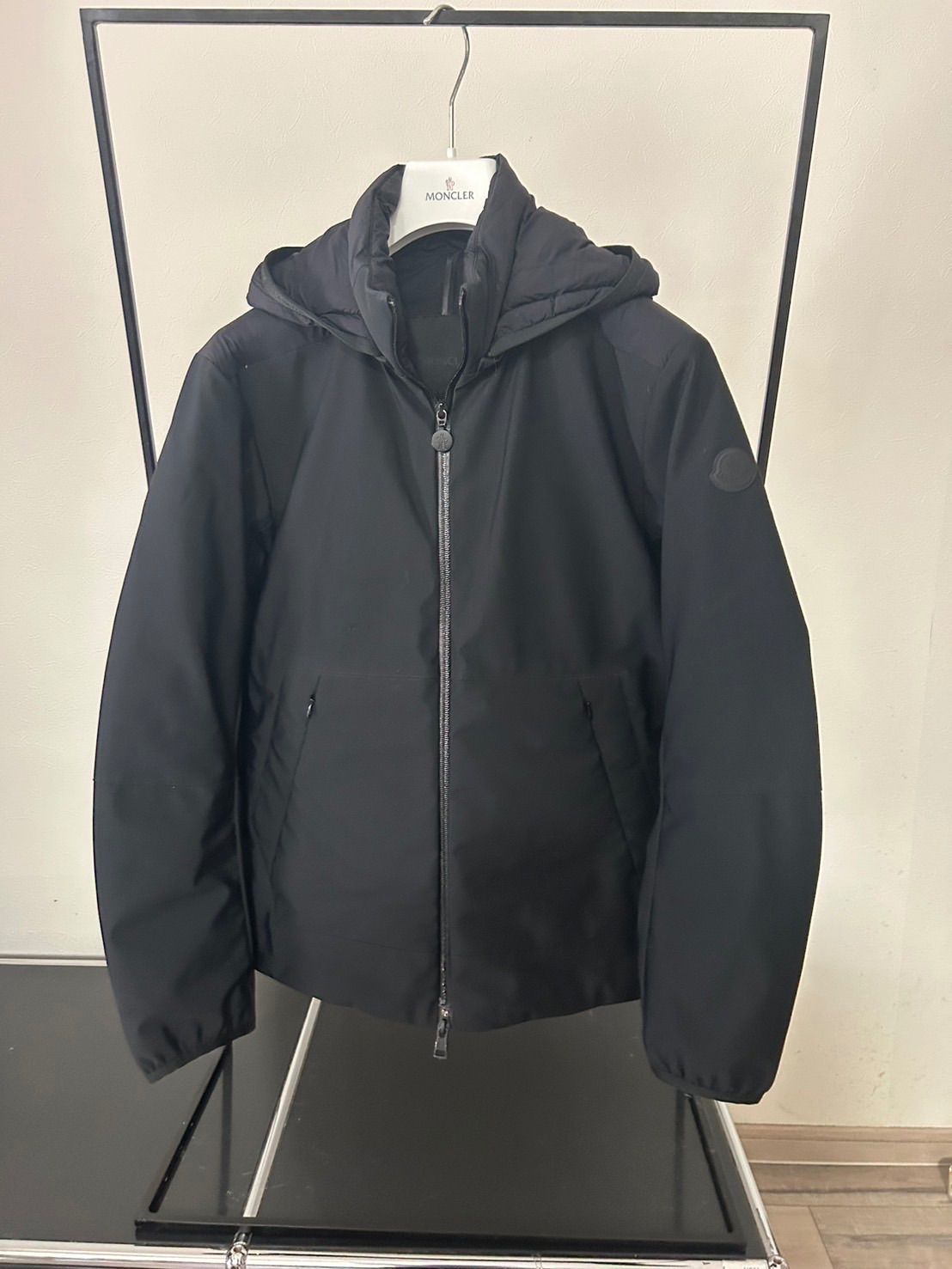 モンクレール☆ダウンジャケット☆ALETSCHHORN☆ブラック☆メンズ