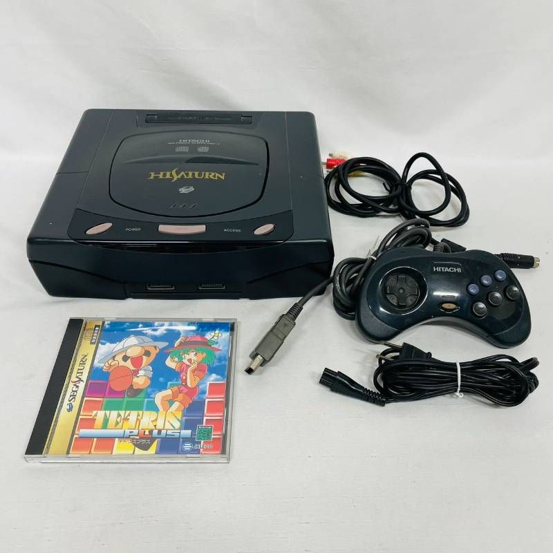 動作OK 日立製作所 ハイサターン 本体 ソフト付 MMP-1 ゲーム / SEGA