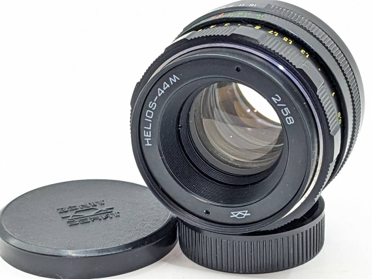 ☆希少 / 美品☆ Helios-44M 58mm f2 M42 ヘリオス ぐるぐるボケ
