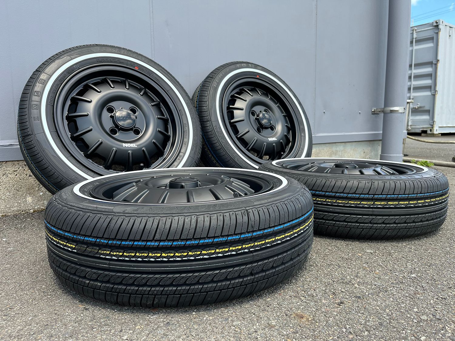 軽自動車タイヤホイール 4本セット 雑誌撮影用 特価品！ラパン ココア