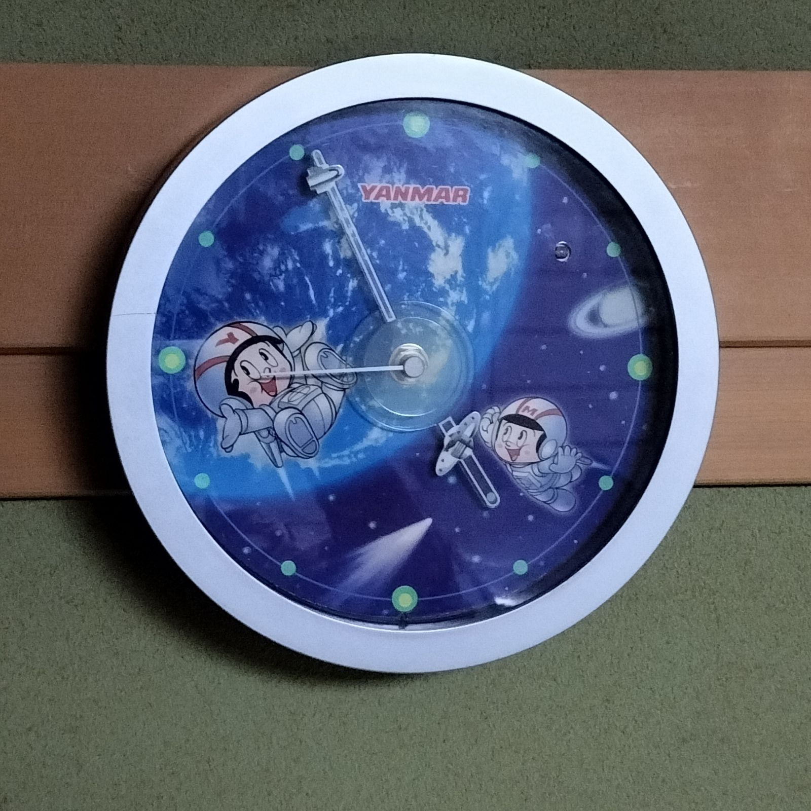 ヤン坊・マー坊 40周年記念 壁掛け時計 ヤンマーオリジナル - メルカリ