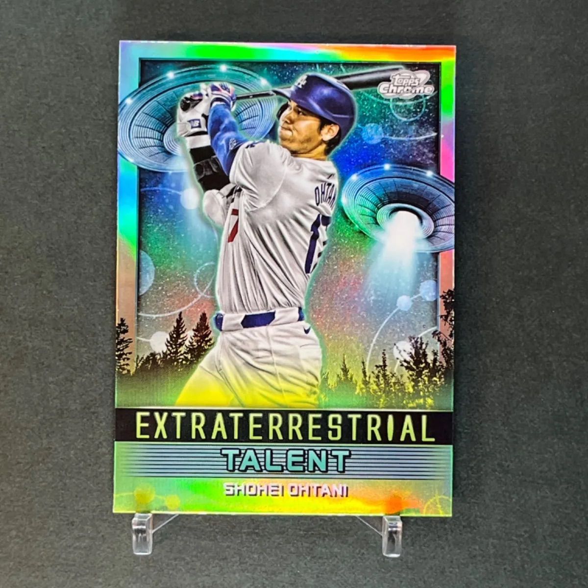 大谷翔平 PSA10 2018ToppsBowman リフラクタールーキーカード 大谷翔平