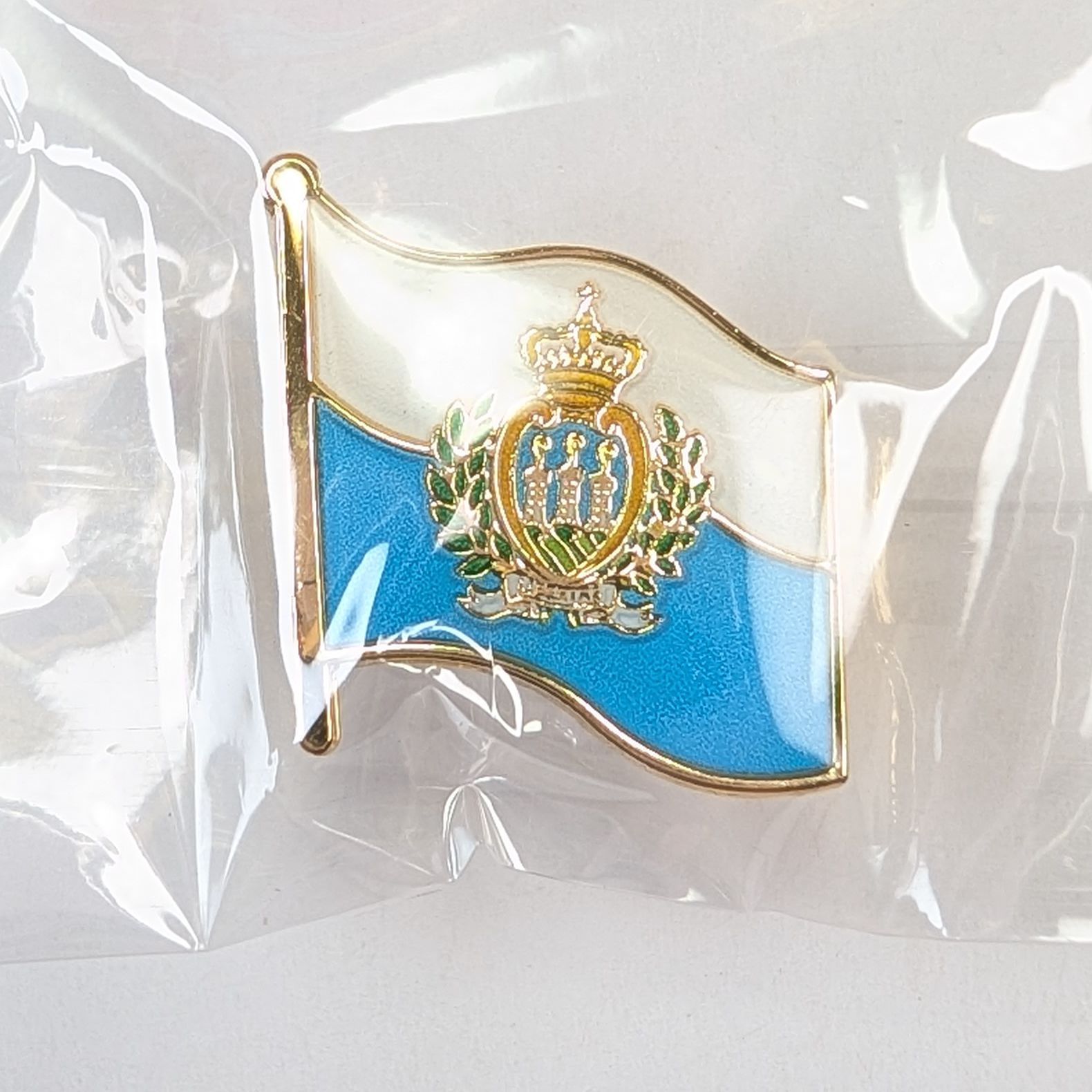 新品 ピンバッジ フラッグ サンマリノ パビリオン 限定 関西万博 大阪