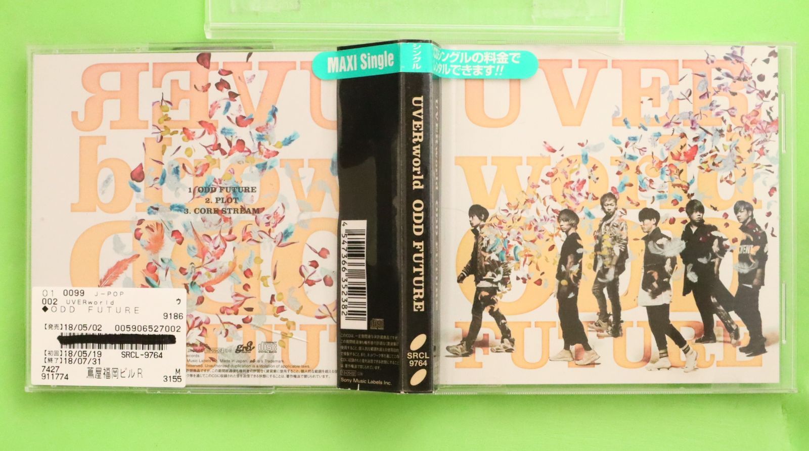 国内盤CD☆ウーバーワールド/UVERworld□ ODD FUTURE(通常盤