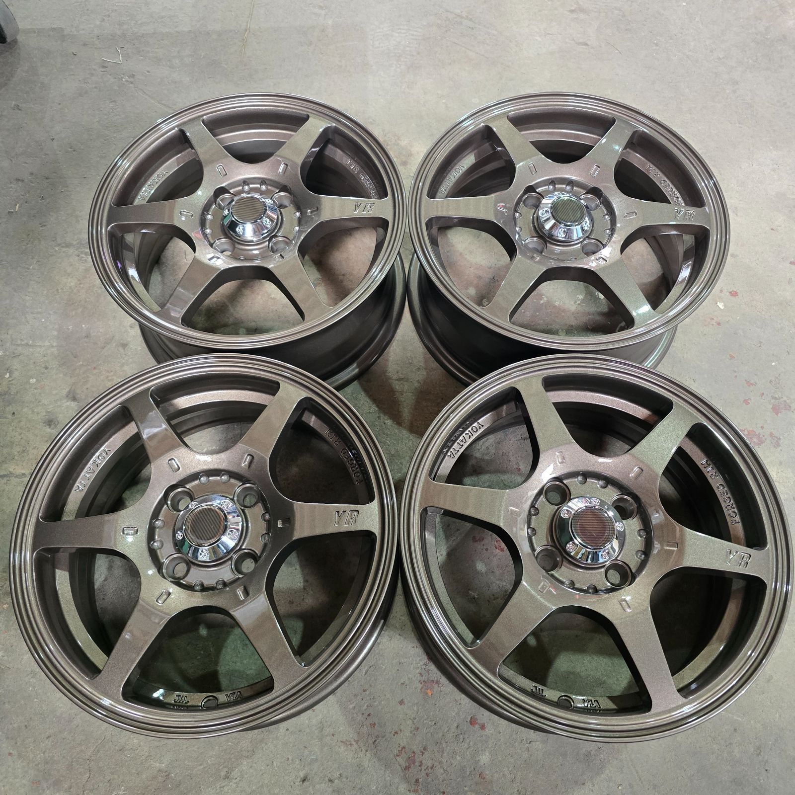 新品】ZZR-6/YOKATTA/14インチ6J+40 PCD100-4H/アルミホイール4本