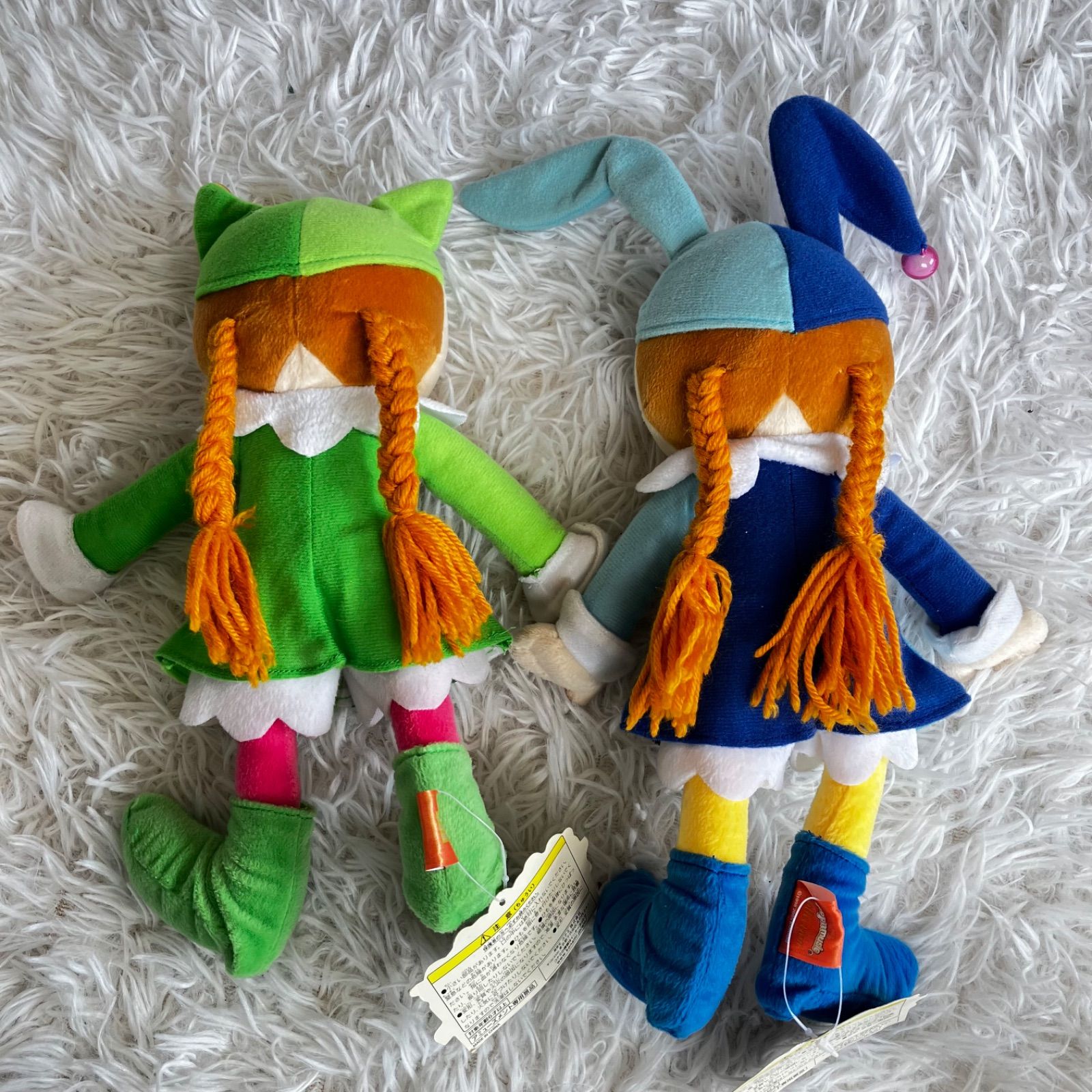 激レア タグ付き ポップンミュージック ぬいぐるみ ミミ ニャミ