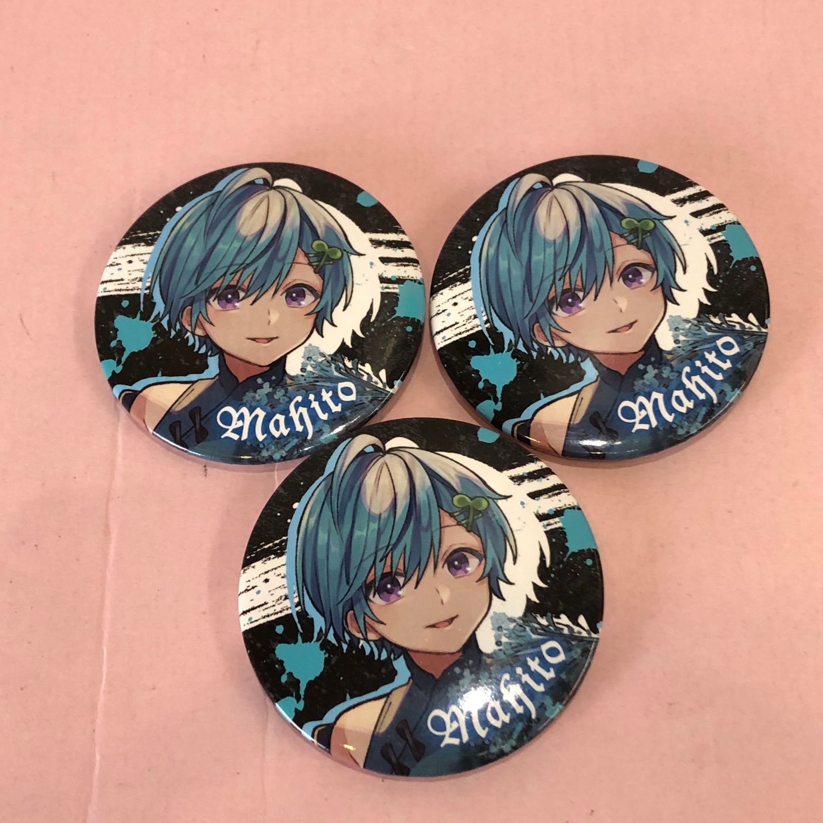 まひとくん缶バッチ90個 騎士A まひとくん 缶バ KnightA まひとくん 缶