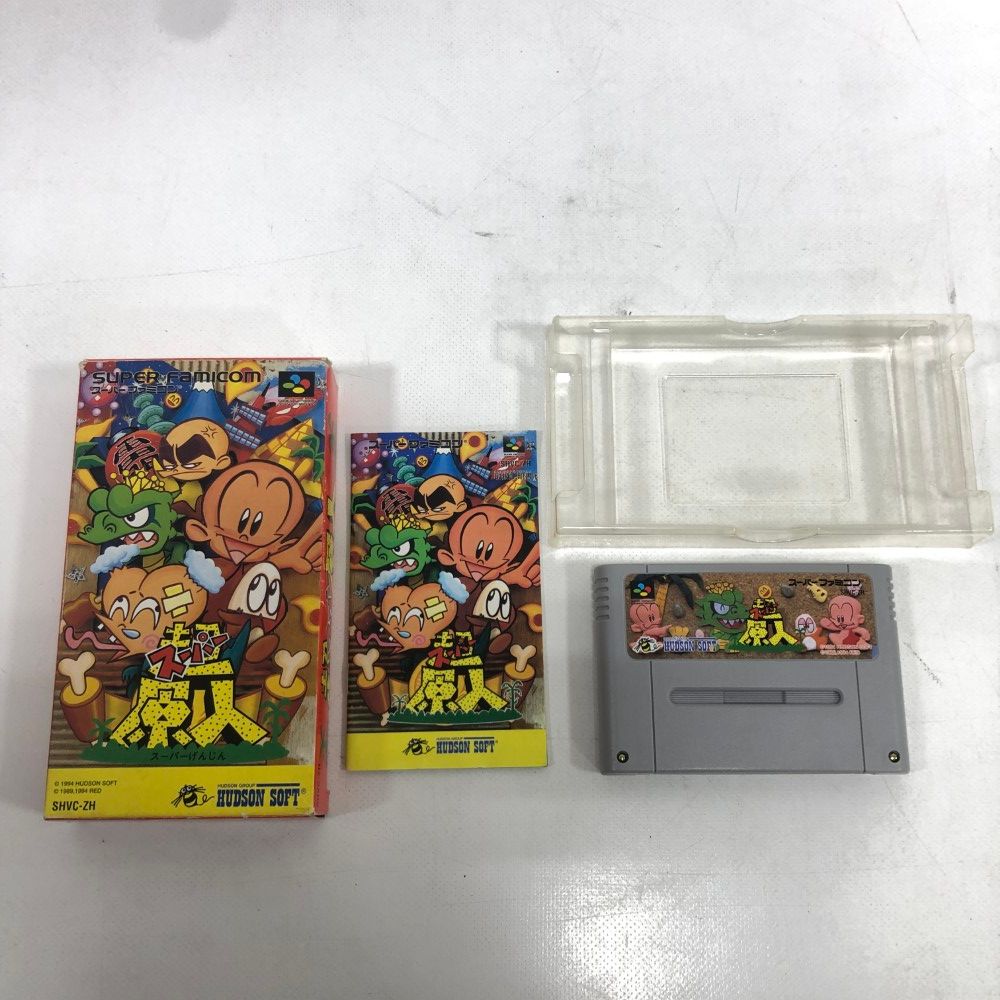 07w50478 超スーパー原人 SFC スーパーファミコン ソフト ハドソン