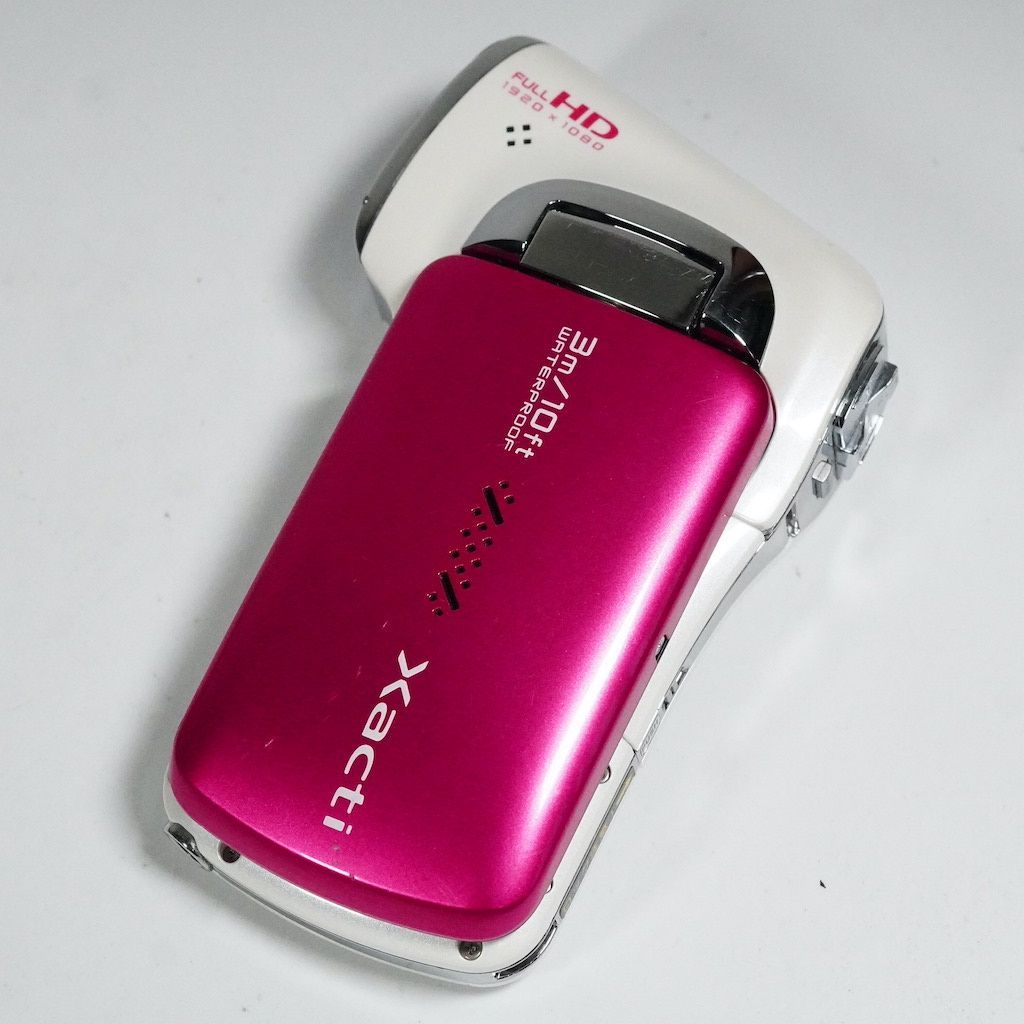 SANYO サンヨー Xacti CA100型 ピンク 動作OK 返金保証 /1744 - メルカリ