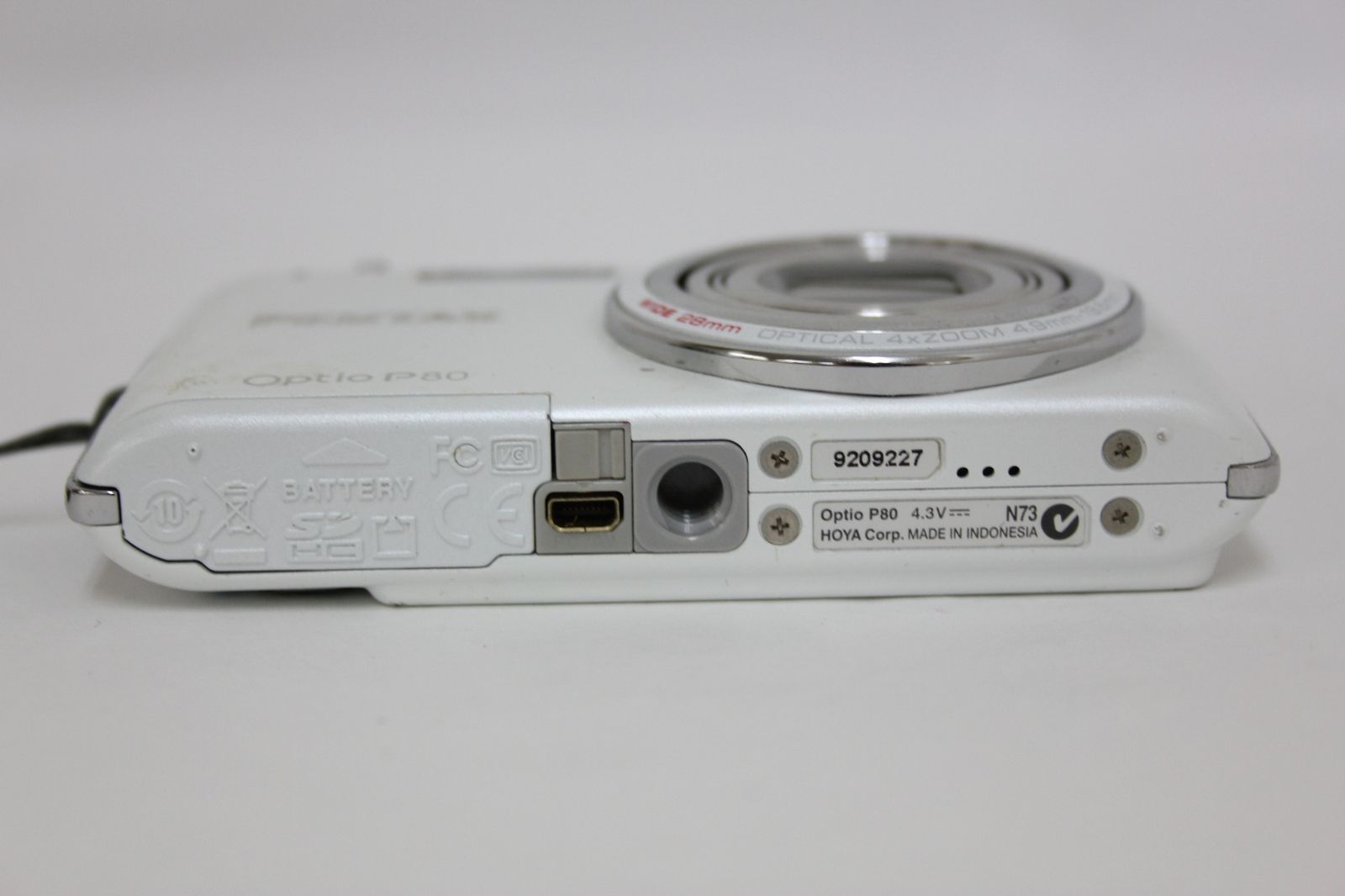 PENTAX Optio P80 ホワイト 価格.com - ペンタックス Optio P80 価格比較