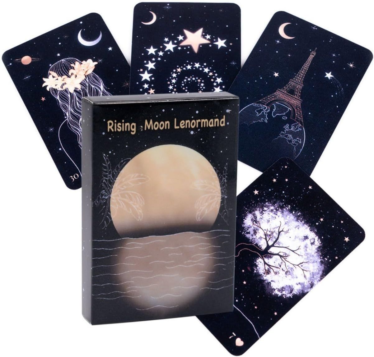 ルノルマン オラクルカード 占い 月 星 ライジングムーン 36枚 占星術