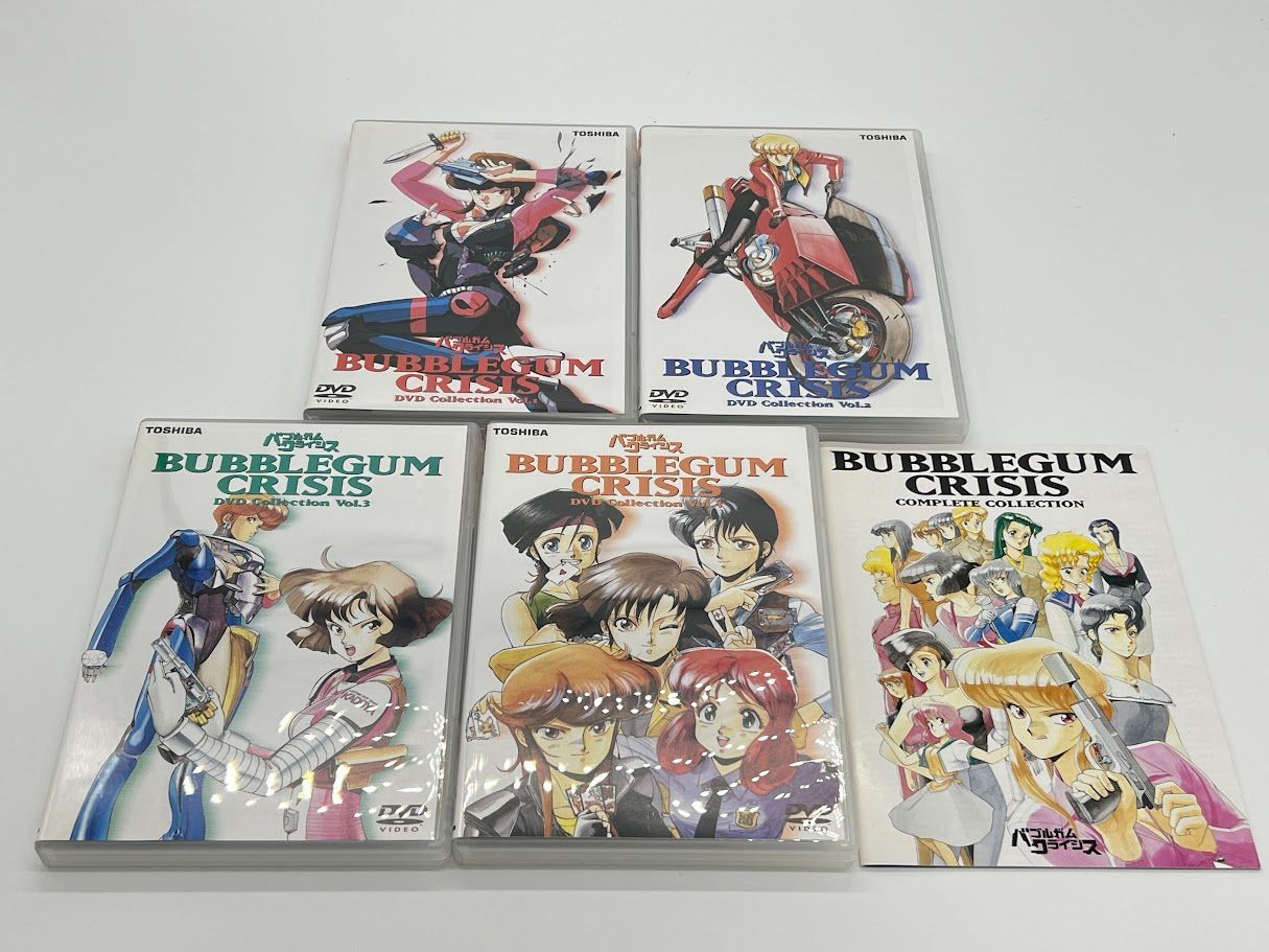 美品】バブルガムクライシス DVD collection Box - メルカリ