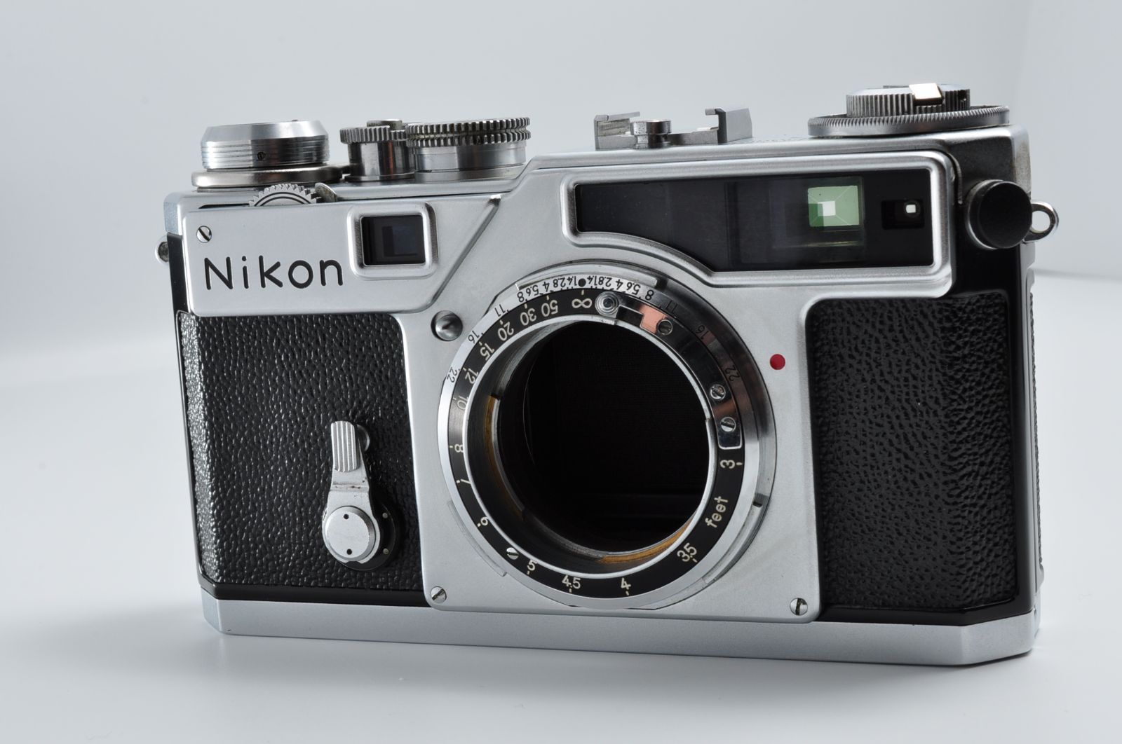 極上美品・完動品】Nikon ニコン SP シルバー 後期型 チタン幕 35mm