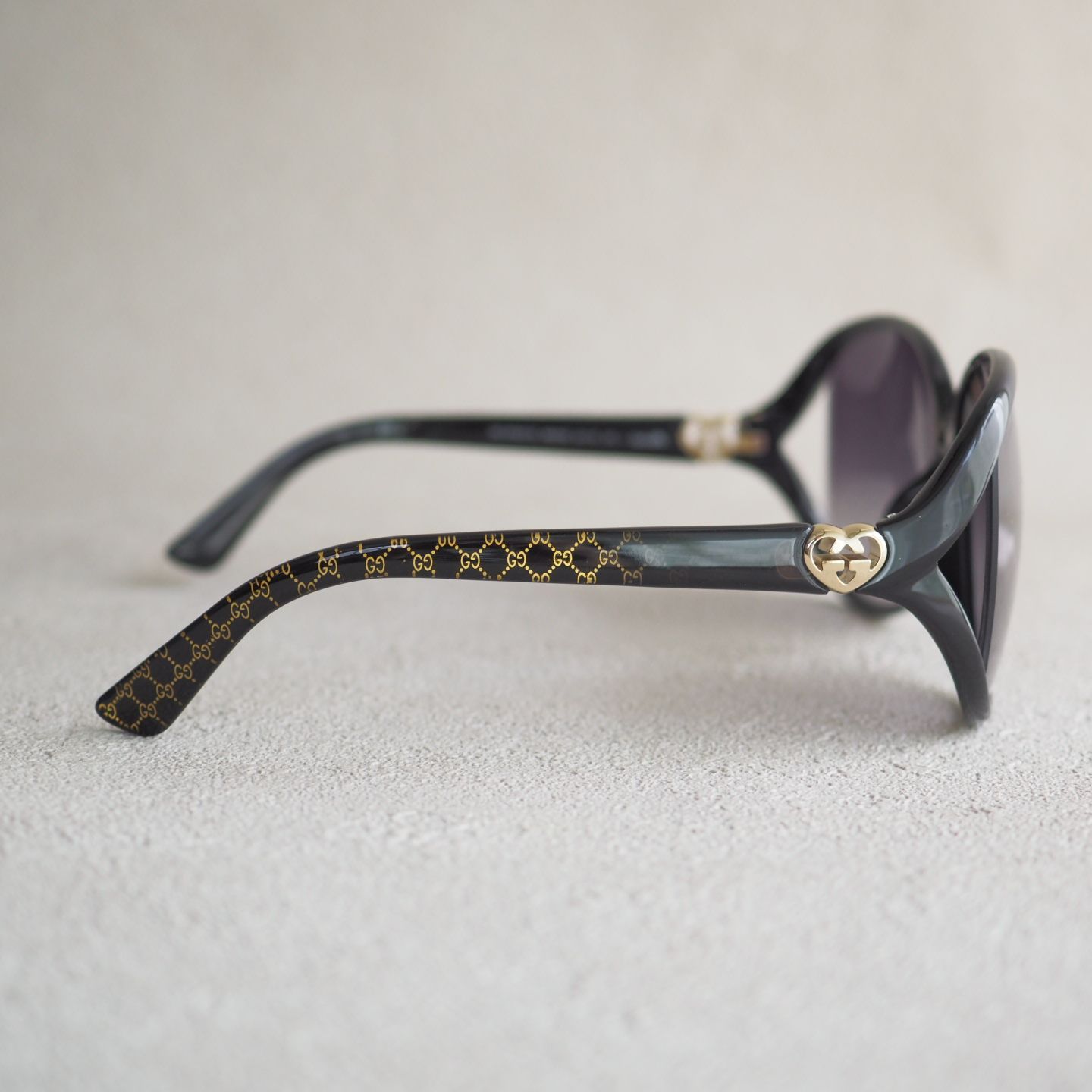 美品☆ グッチ GUCCI サングラス GG 3792 FS MKPHD ハート 眼鏡 メガネ