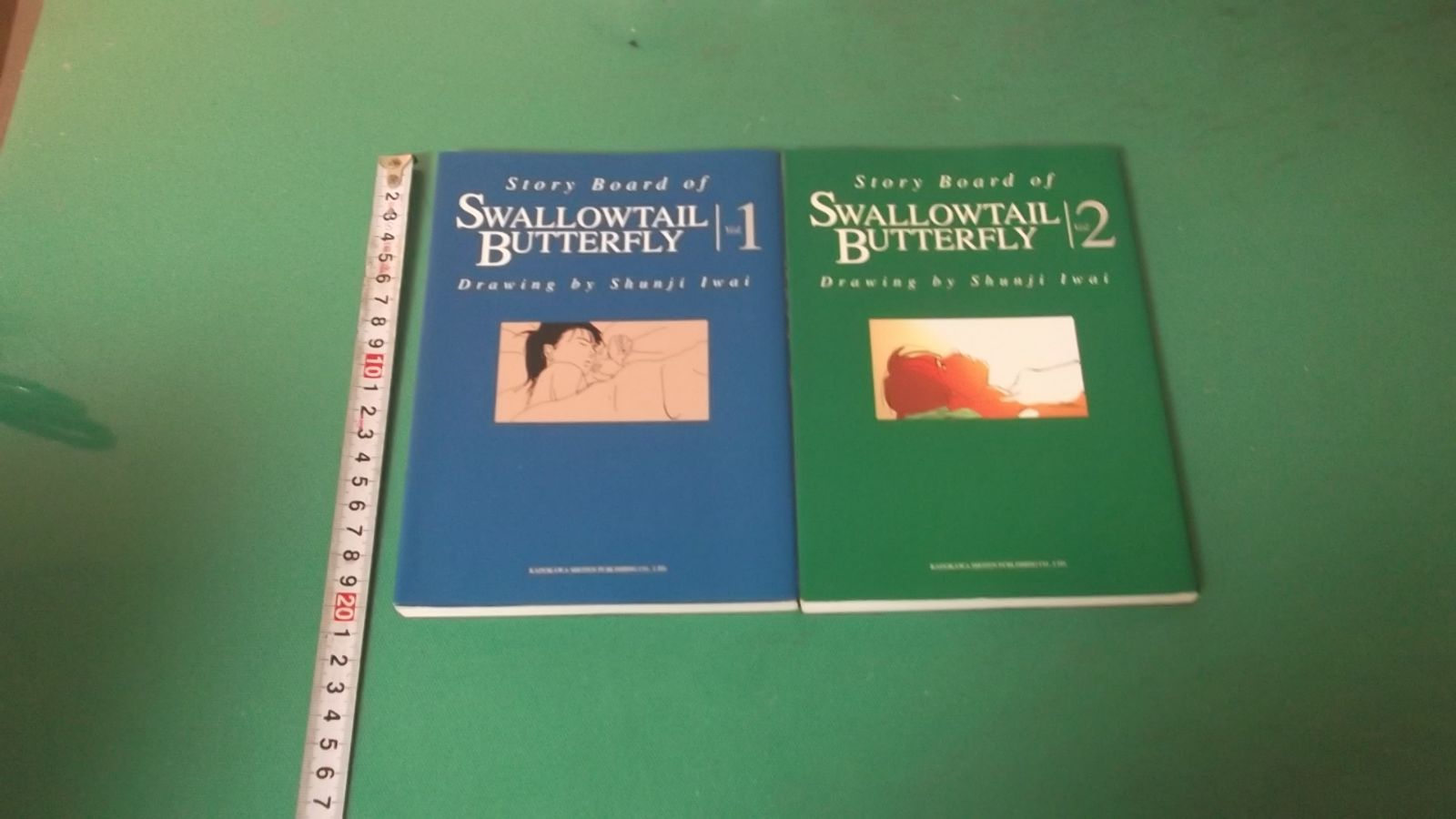 出M9707☆ Story Board of SWALOWTAIL BUTTERFLY VOL.1＆2 岩井俊二