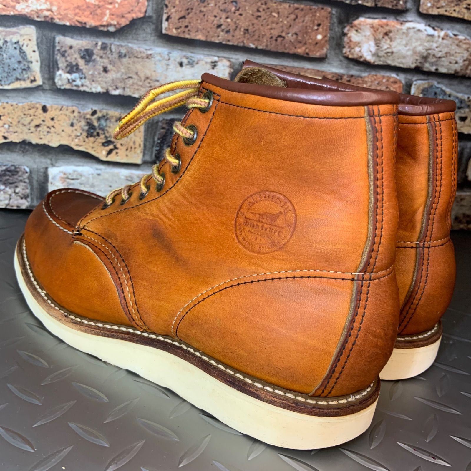 ☆REDWING 875 犬刻印 1997年製 US7.5E 25.5㎝ (24L8-875-75) VINTAGE