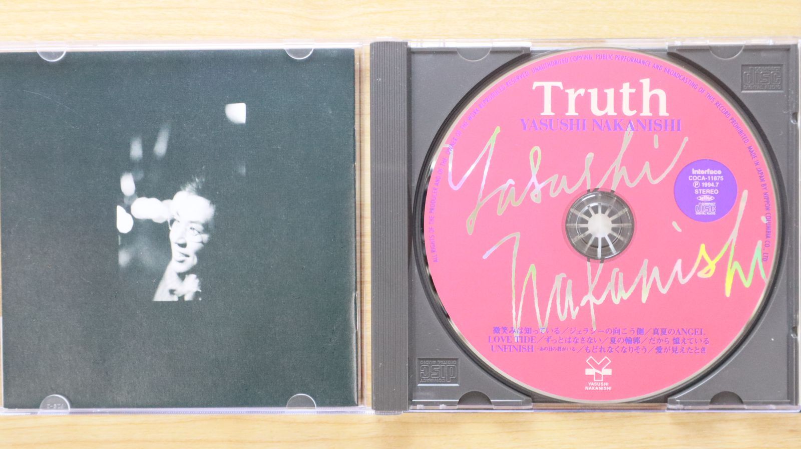 国内盤CD☆中西保志/Yasushi Nakagawa□ Truth 【COCA11875