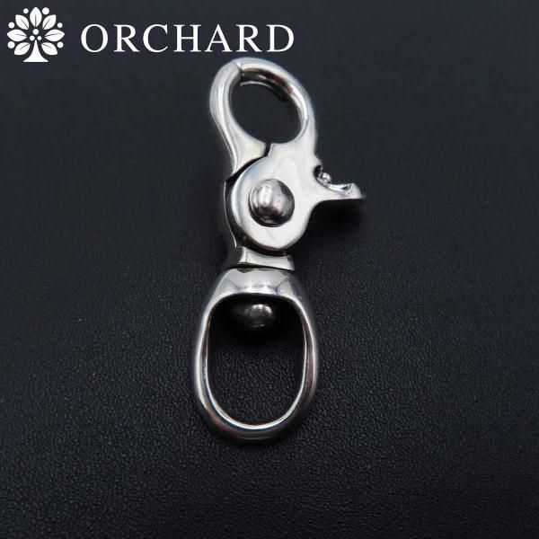 シルバー925 キーリング キーチェーン キーホルダー フローラルクロス