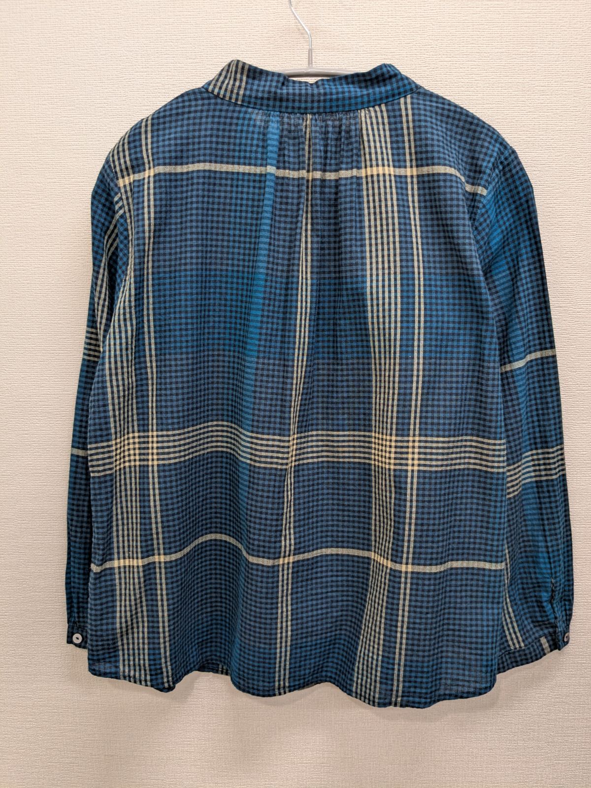 2025SS パラスパレス PAL'LAS PALACE インディゴ ローン チェック