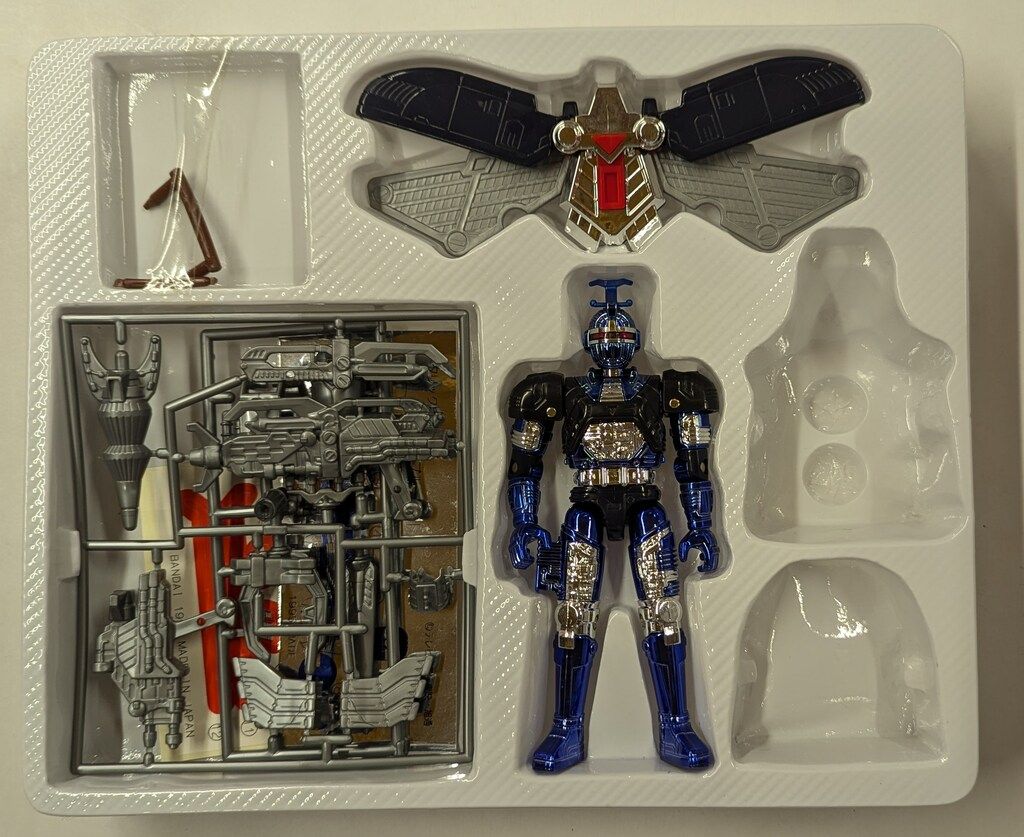 バンダイ メタリックヒーローシリーズ 重甲ビーファイター スーパー