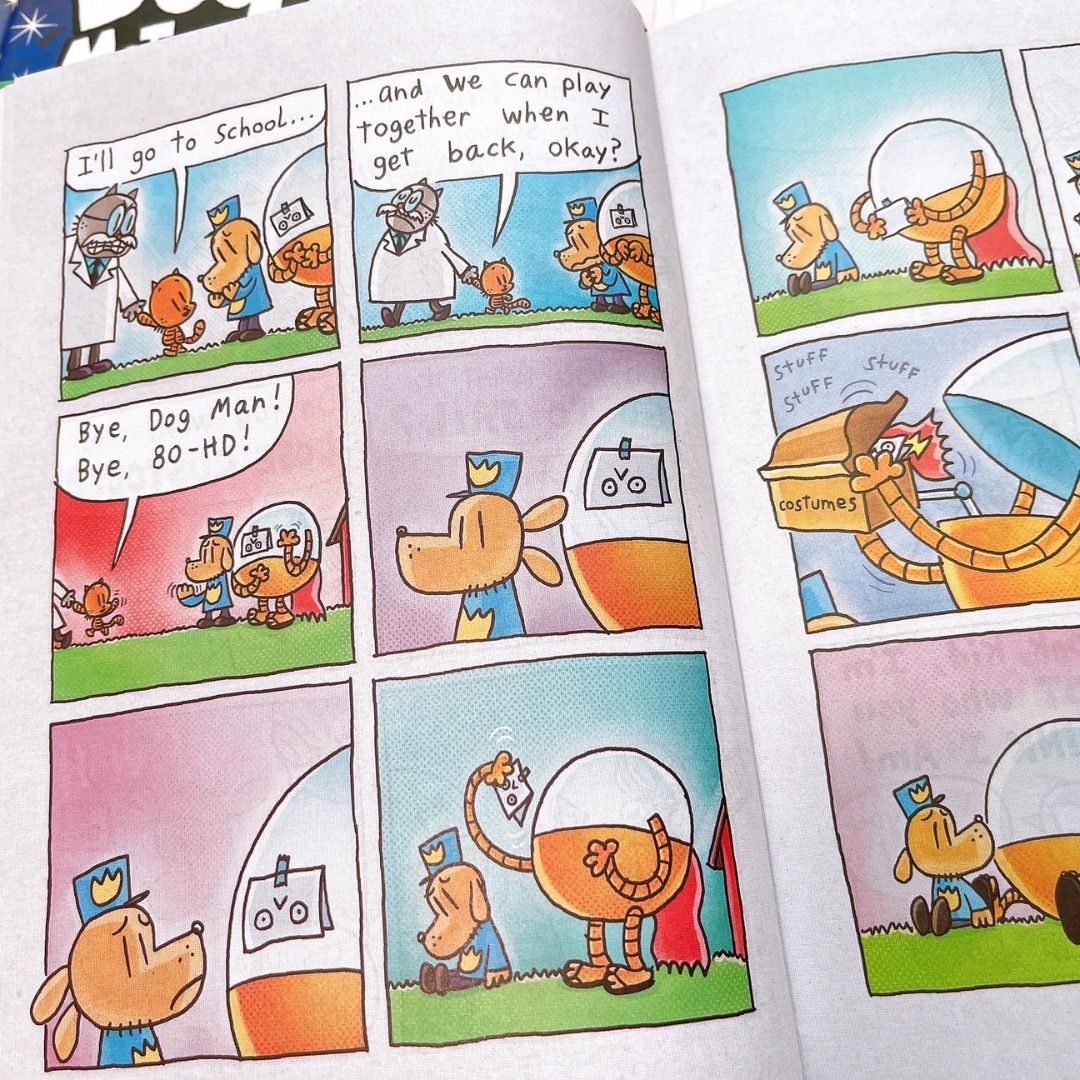 24時間以内発送】Dog Man 全17冊セット 洋書 英語絵本 子ども向け