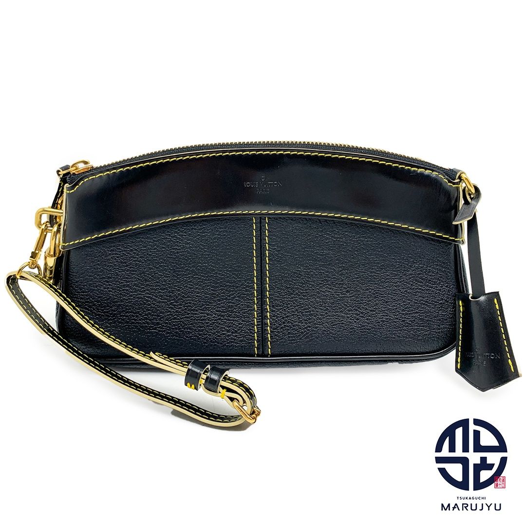 LOUIS VUITTON ルイヴィトン ブラック 黒 ノワール スハリレザー