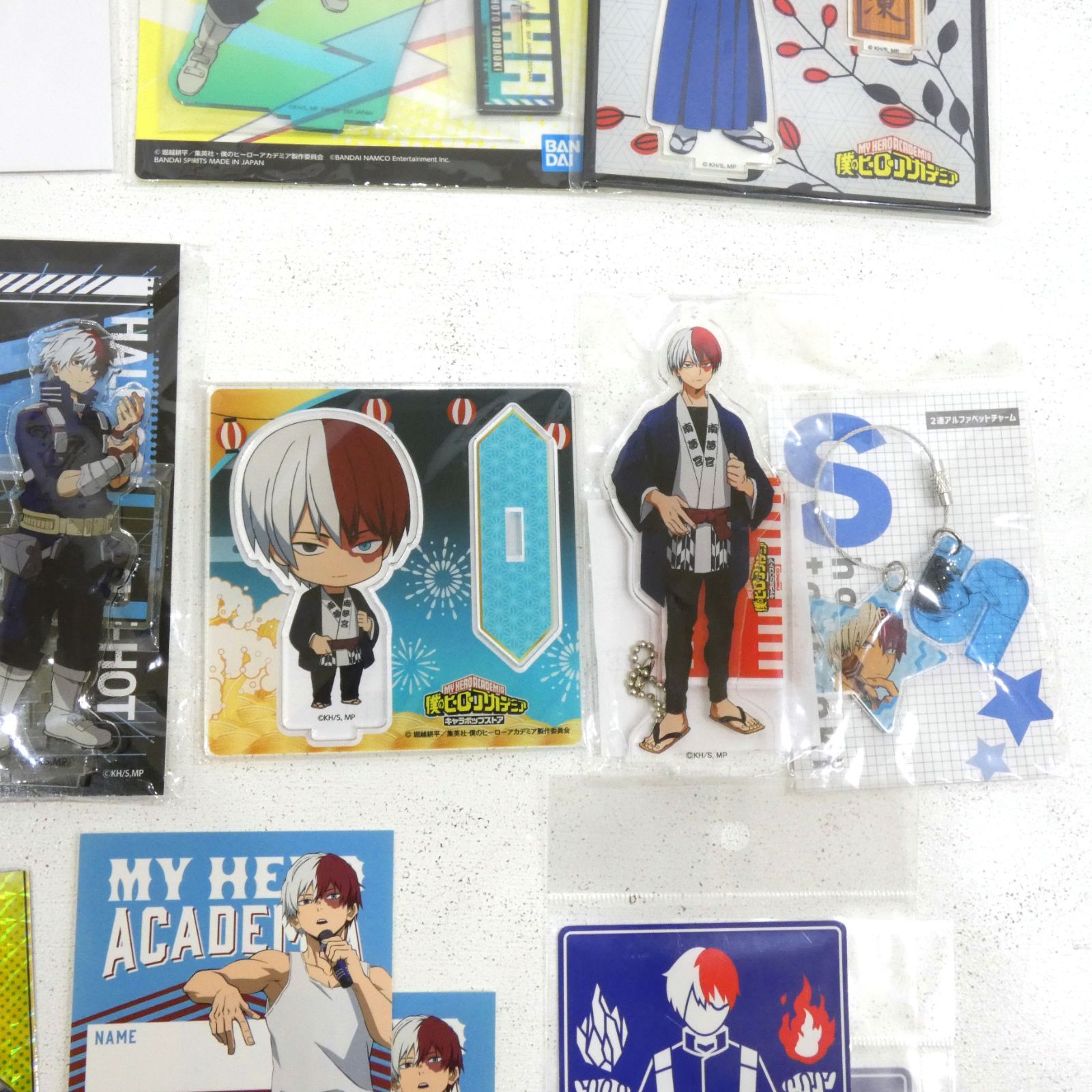 轟焦凍 グッズ まとめ売り アクスタ セット 35点 缶バッジ 等 轟焦凍