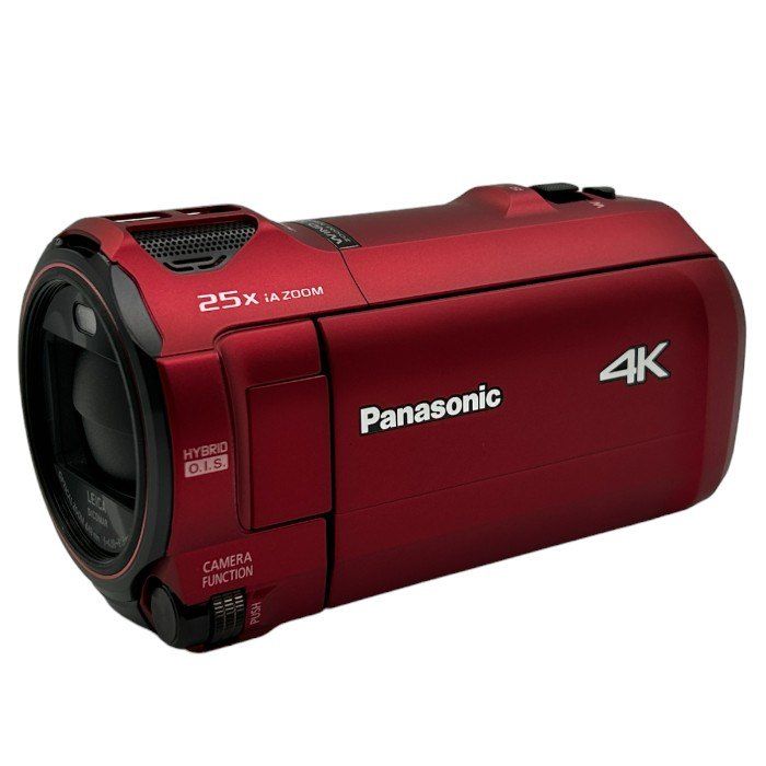 パナソニック HC-VX992MSPanasonic HC-VX992MS 4K ビデオカメラ レッド
