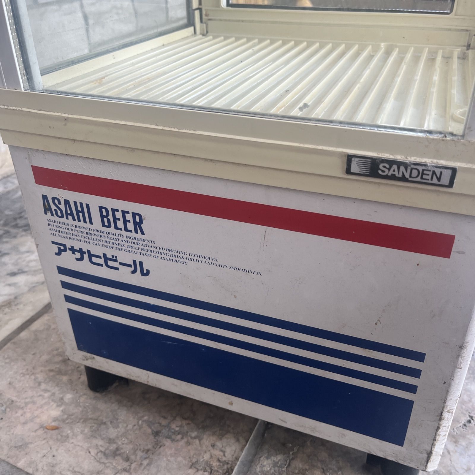 サンデン冷蔵ショーケース 55L AG102x 昭和レトロ サンデン冷蔵ショー